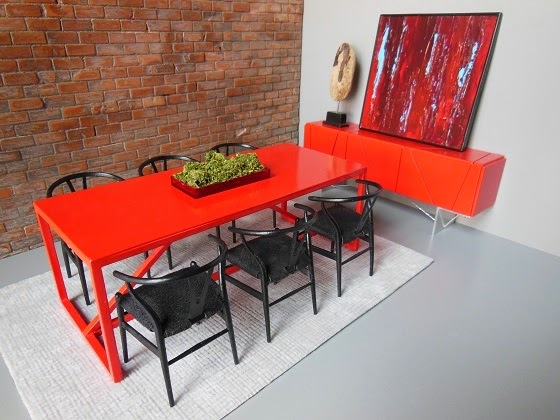 Paris-Renfroe-Red-modern-dollhouse-dining-room-furniture