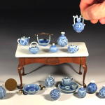 Troy Schmidt Throws Miniature Pots