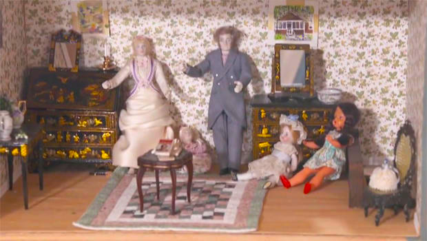 Dr. Ruth's dollhouses are Jewish homes